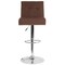 Emma and Oliver Tufted Back Adjustable Height Barstool with Accent Nail Trim